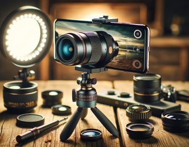 Smart Phone Camera with Advanced Mobile Accessories